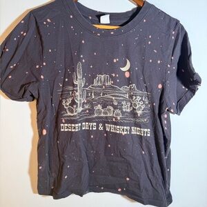 Electric Pink Desert Days Graphic Tee